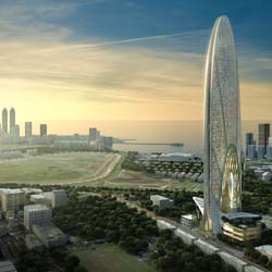 The 325-room W Mumbai will offer views of Mumbai’s skyline and city. It is scheduled to open in 2015. // © W Hotels Worldwide